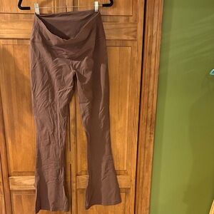Lululemon Brown Dark Oxide Women's Align Mini Flare Pants size 12